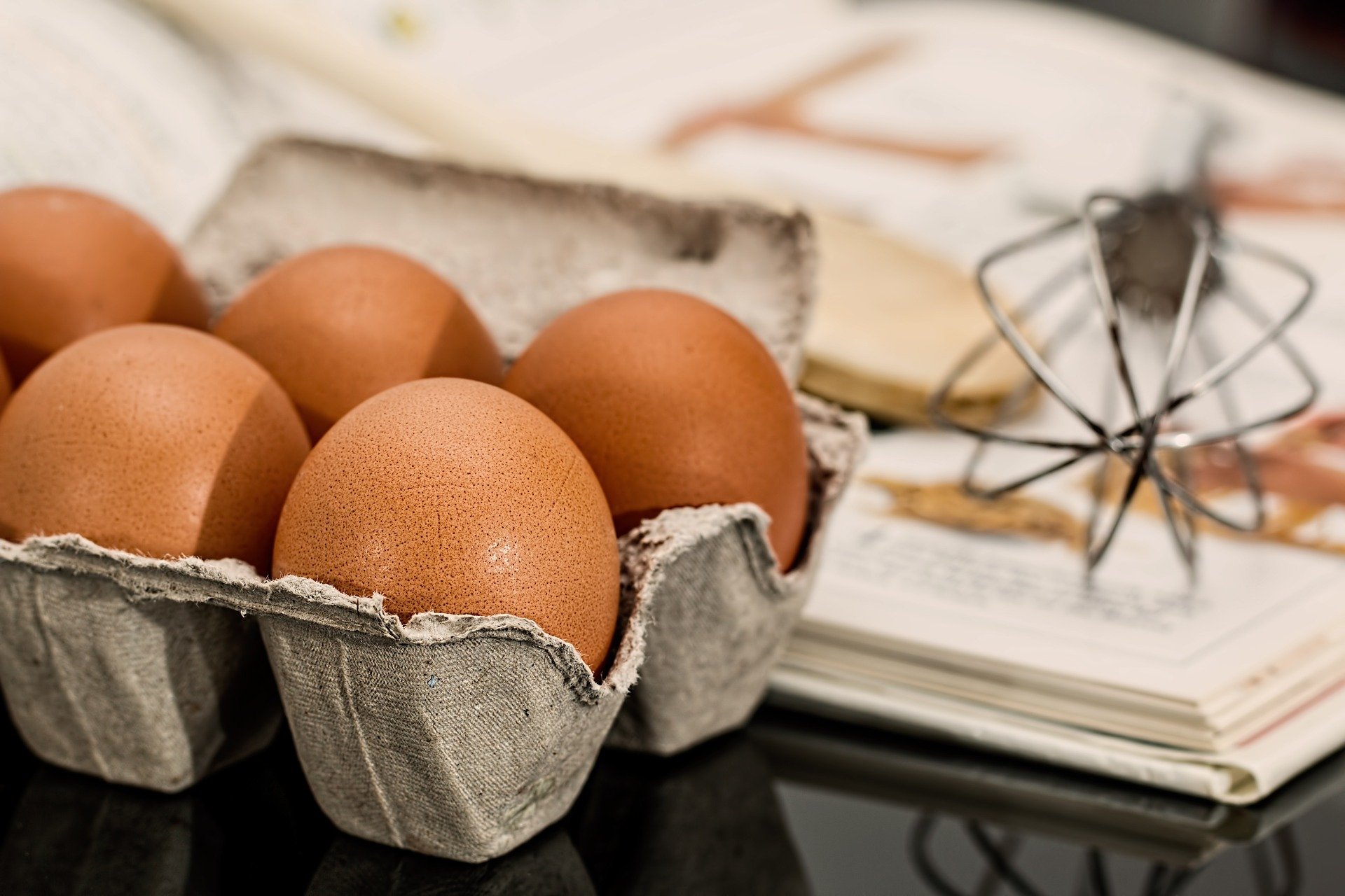 Eier mit Notizen